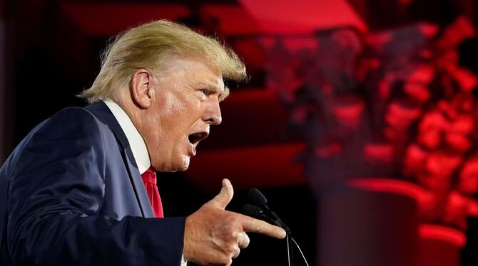 Ehemaliger US-Präsident Trump