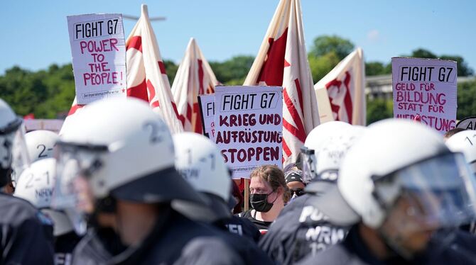 G7-Demonstration München
