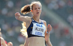 Die Tübingerin Hanna Klein triumphiert bei der DM über 1 500 Meter. 
