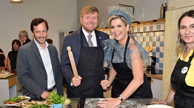 König und Königin der Niederlande in Österreich