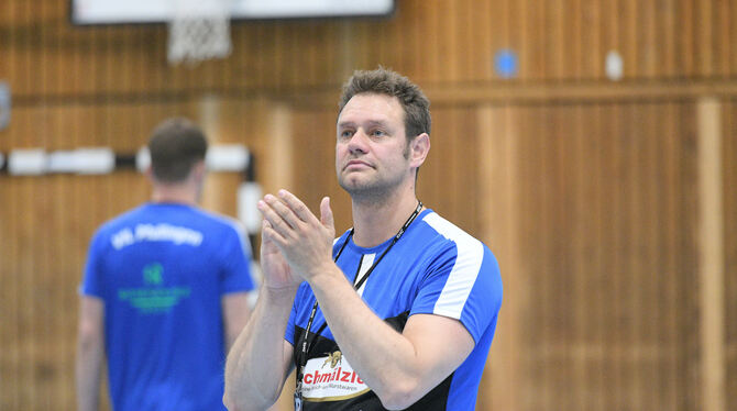 Freut sich auf das Pokalspiel gegen seinen Ex-Club TV Großwallstadt: Pfullingens Trainer Daniel Brack.