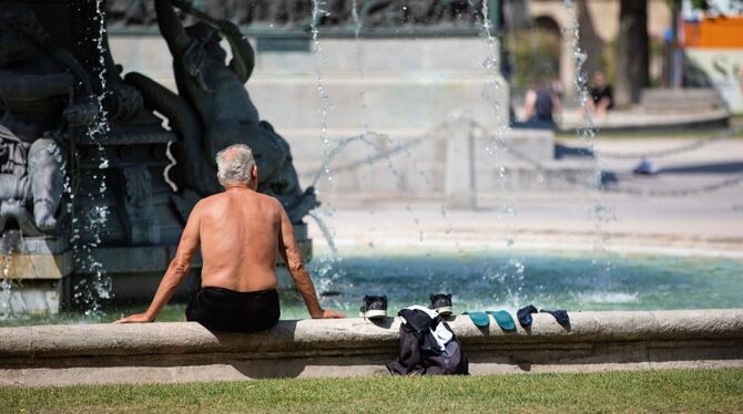 Sommerwetter in Stuttgart
