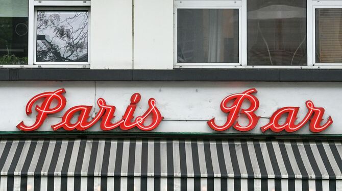 Der Buchstabenfreund und die Neonröhren aus der Nachkriegszeit