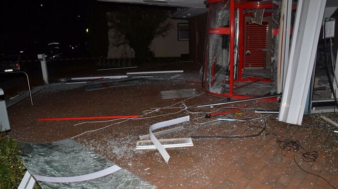 Sprengung von Geldautomaten