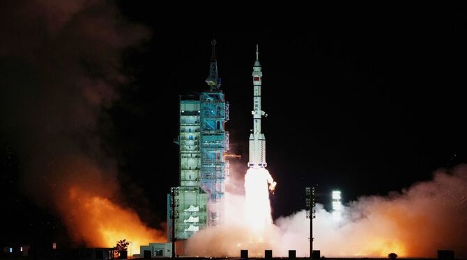 Raumschiff »Shenzhou 13«