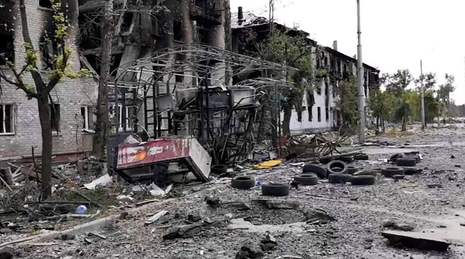 Ukraine-Krieg - Lyssytschansk