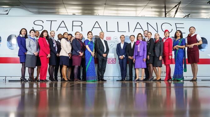 Deutsche Bahn wird Mitglied der Star Alliance Deutsche Bahn wird Mitglied der Star Alliance