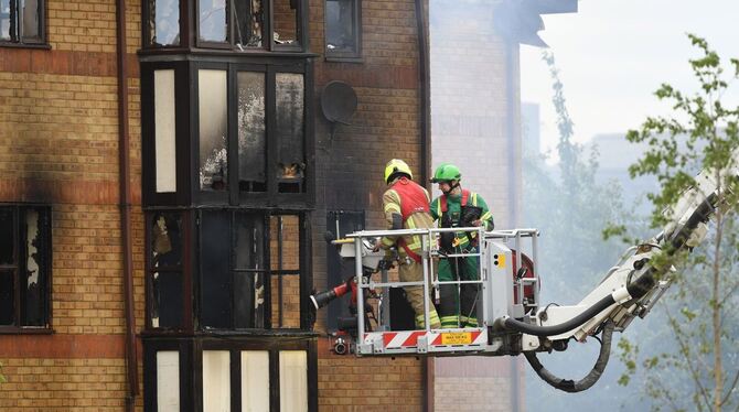 Wohnhausbrand  in England