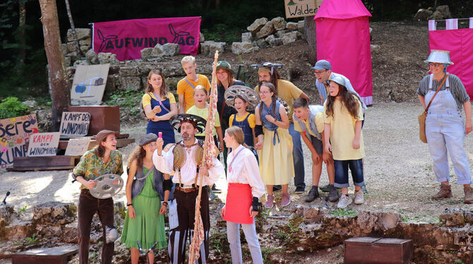Don Quichotte im Naturtheater Hayingen