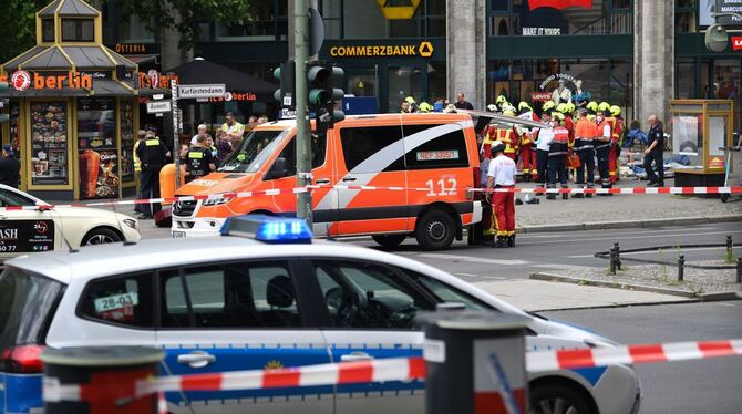 Todesfahrt am Kurfürstendamm in Berlin