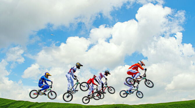 Attraktiv und spannend auch zum Zuschauen: BMX-Racing. FOTO: GROETT/WITTERS Attraktiv und spannend auch zum Zuschauen: BMX-Racing. FOTO: GROETT/WITTERS