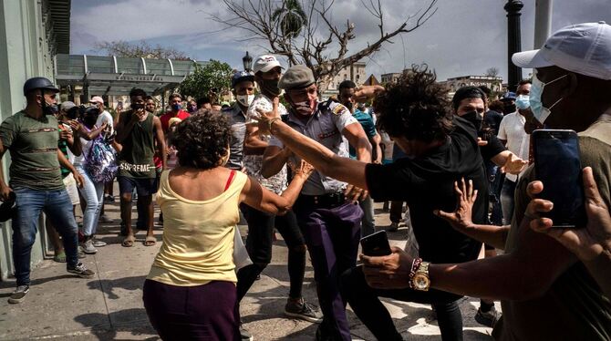 Proteste in Kuba
