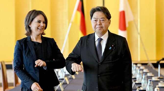 Außenministerin Annalena Baerbock in Japan