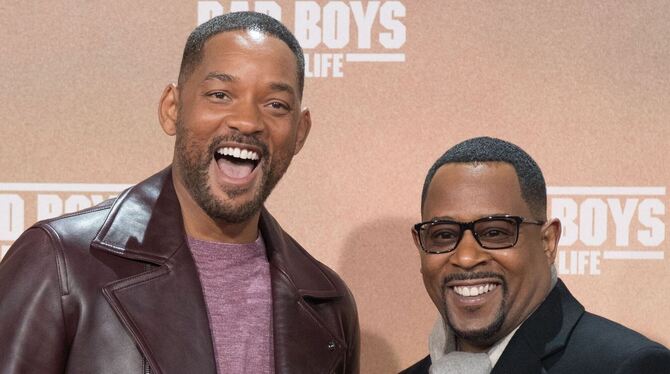 US-Schauspieler Will Smith und Martin Lawrence US-Schauspieler Will Smith und Martin Lawrence