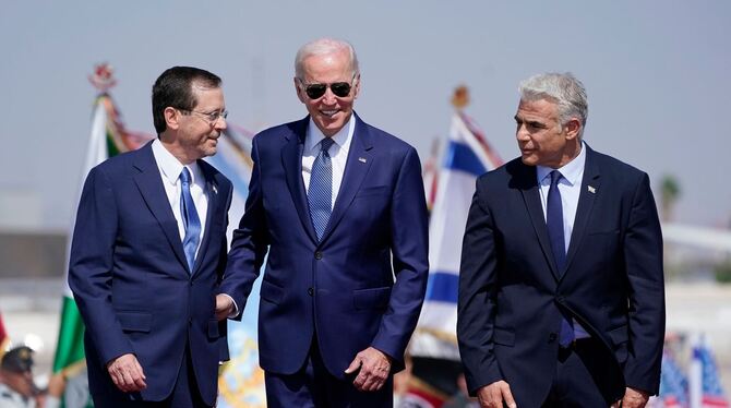 US-Präsident Biden in Israel
