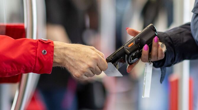 Fahrkartenkontrolle im ÖPNV