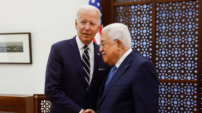 Abbas und Biden