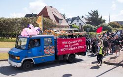 Demonstrationen auf Sylt für Umverteilung von Reichtum