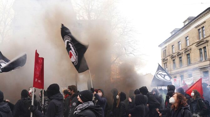 Demo gegen Polizeigewalt in Stuttgart
