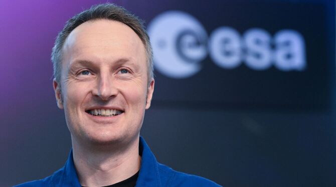 ESA-Astronaut Matthias Maurer