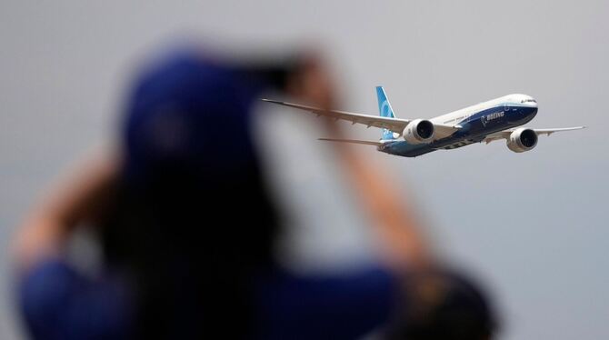 Luftfahrtmesse Farnborough in Großbritannien