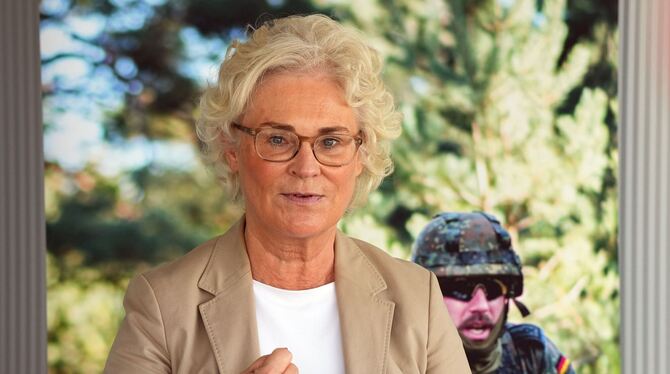 Verteidigungsministerin Christine Lambrecht (SPD)