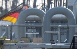 Ostsee-Gaspipeline Nord Stream 1 in Lubmin