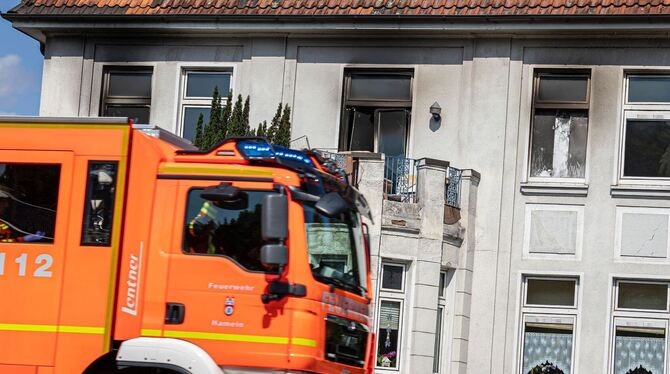 Brand in Mehrfamilienhaus in Hameln