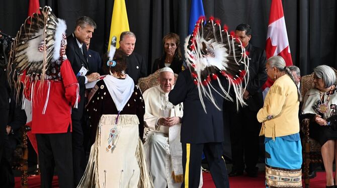Papst Franziskus in Kanada