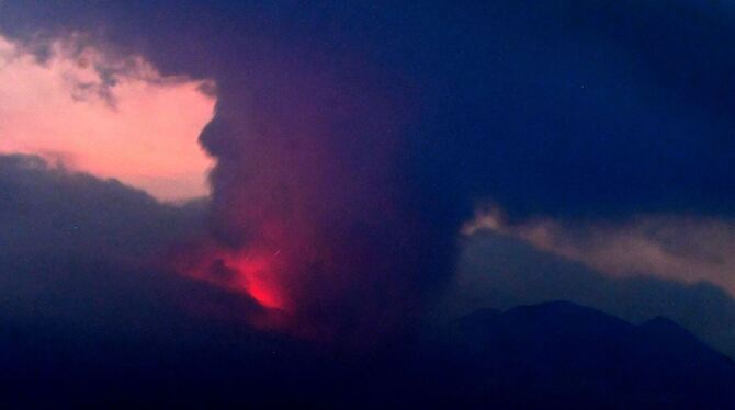 Vulkan Sakurajima Vulkan Sakurajima