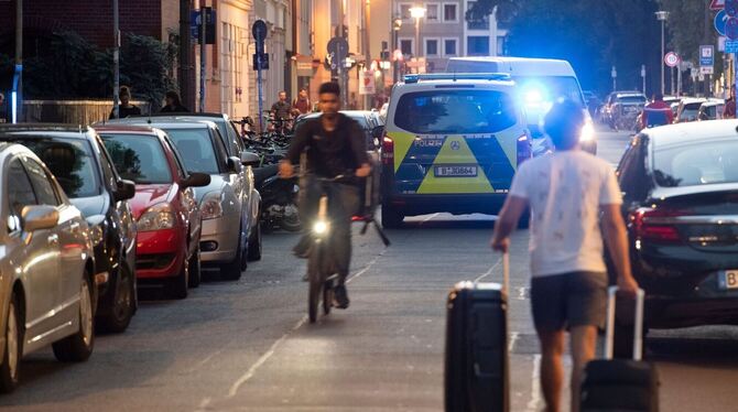 Polizei-Einsatz in Berlin Polizei-Einsatz in Berlin