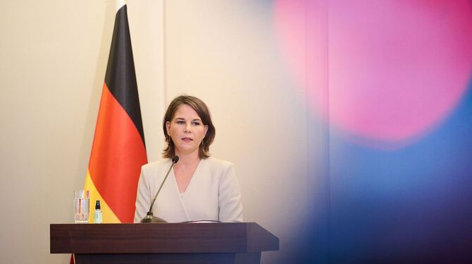 Außenministerin Baerbock