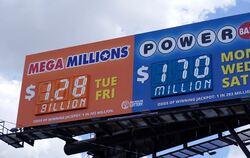 Lotterie-Jackpot bin den USA