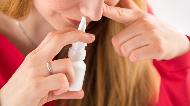 Impfen soll bald per Nasenspray möglich sein.  FOTO: KLOSE