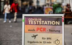 PCR-Teststation in Sachsen-Anhalt