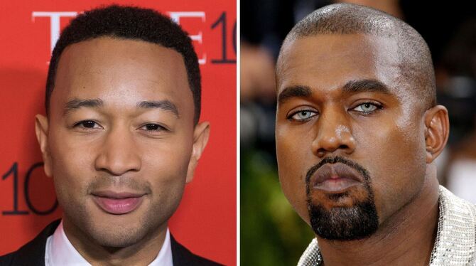 John Legend und Kanye West