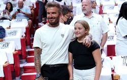 David und Harper Beckham