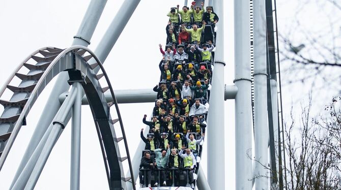 Eine Fahrt mit dem »Silver Star« im Europa-Park