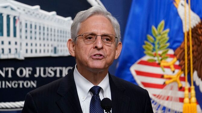 US-Justizminister Garland US-Justizminister Garland