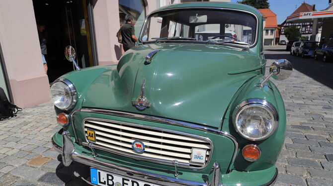 Rund und schön: Morris Minor »Woody«.