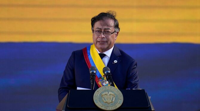 Kolumbiens Präsident Petro Kolumbiens Präsident Petro