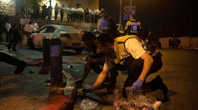 Schüsse nahe Klagemauer