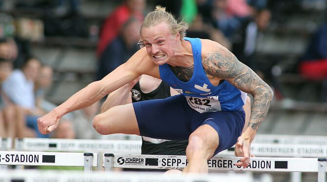 Hürdensprinter Gregor Traber: »So eine Heim-Europameisterschaft ist emotional etwas Besonderes.«  FOTO: GÖRLITZ