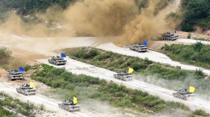 Gemeinsames Militärmanöver von USA und Südkorea