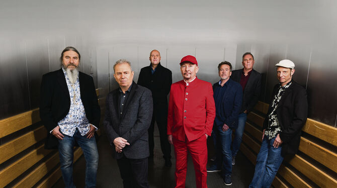 Günther Sigl (Zweiter von links) und seine Bandkollegen.