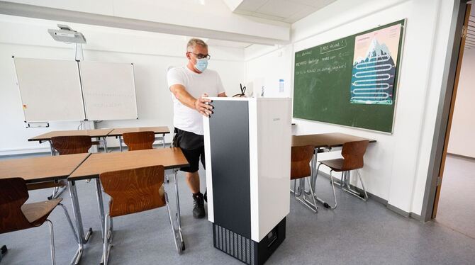 Luftfilter in Schulen