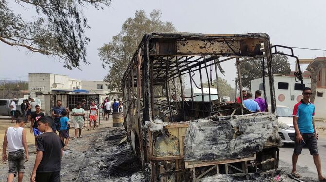 Waldbrände in Algerien