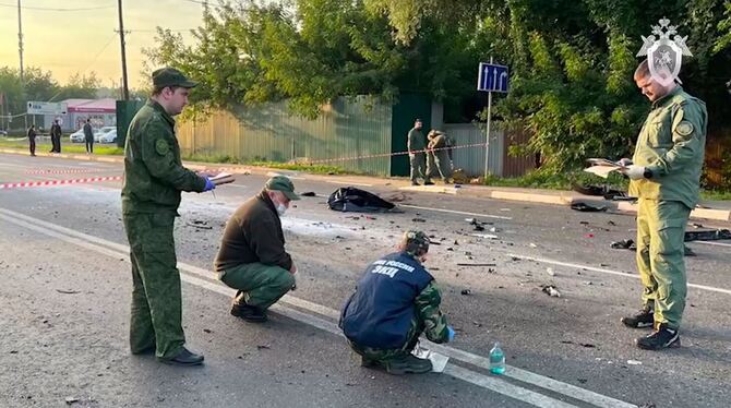Nach Autoexplosion nahe Moskau