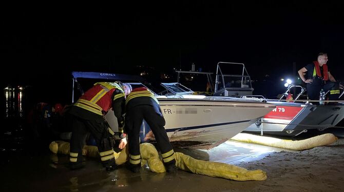 Frau stirbt bei Sportboot-Unfall auf dem Rhein