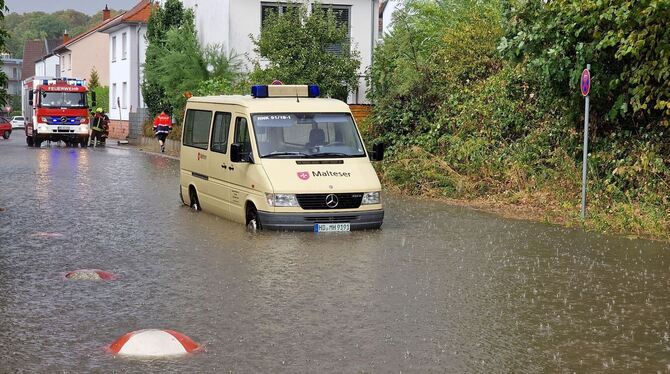 Unwetter im Rhein-Neckar-Kreis